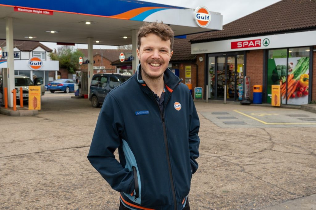 Oliver Blake pictured outside of his business, Oasis Services in Long Riston in Hull. 