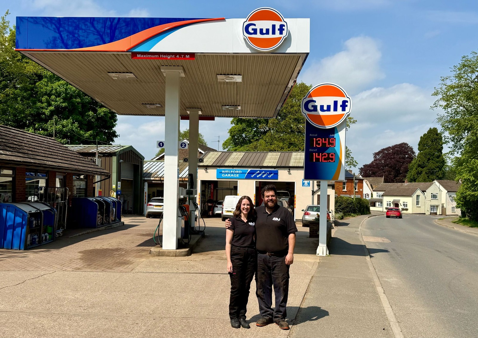 Ambitious couple set up their first Gulf petrol station franchise