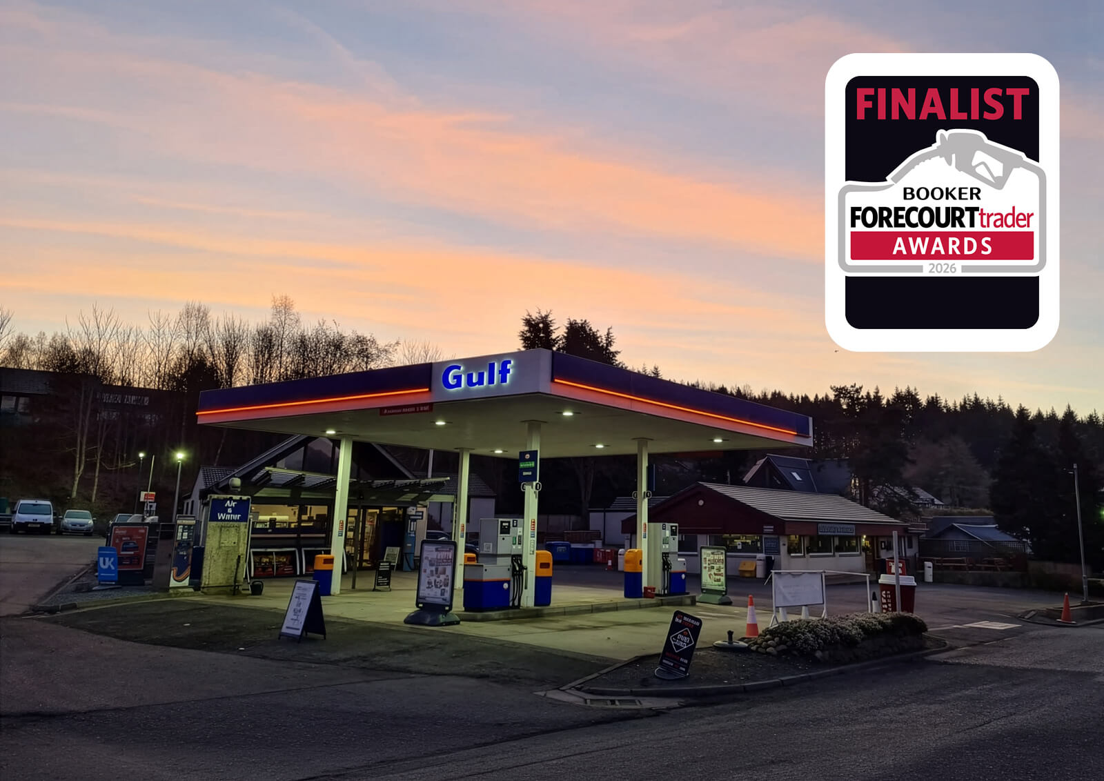 Gulf Ballinluig nominated at the Forecourt Trader 2026 Awards